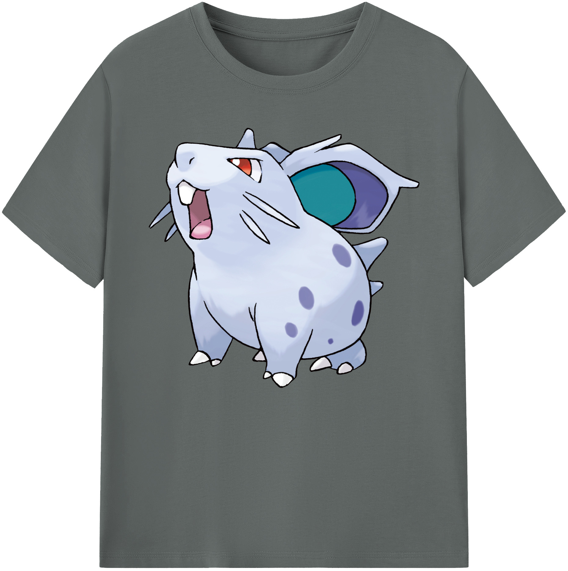 （画像用） ポケットモンスター Pokémon 綿100％ メンズ半袖Tシャツ｜肌触りやわらか＆通気性